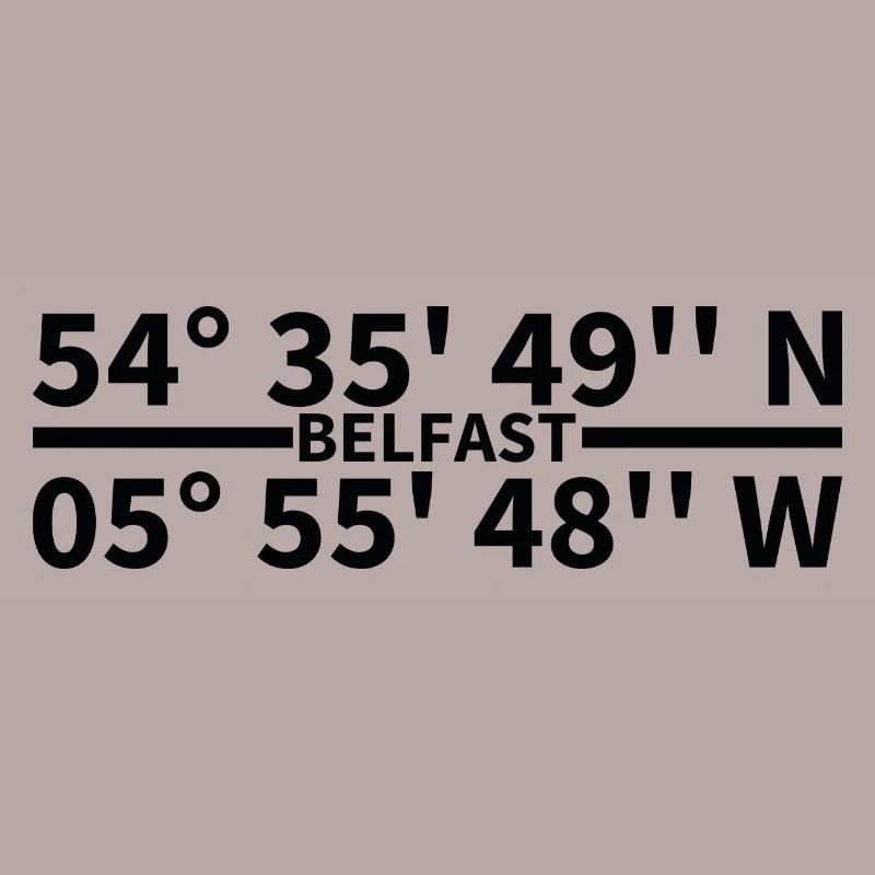 Belfast coordinates