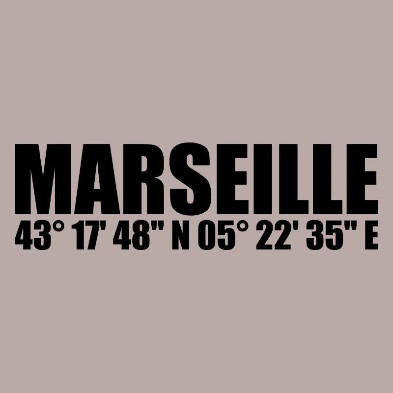 Marseille coordinates