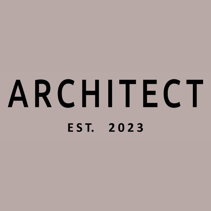 Architecte Est. 2023 Étudiant diplômé en architecture