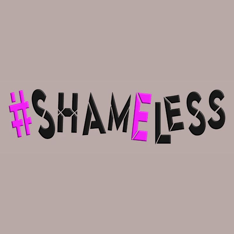 #shameless flagrant unabashed barefaced