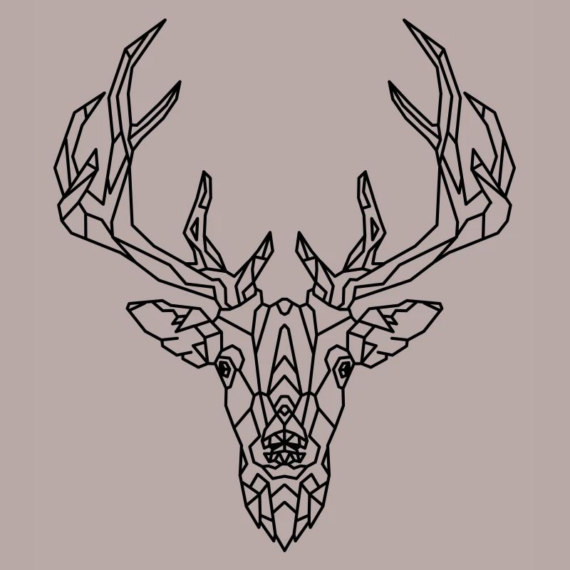 Deer geometric