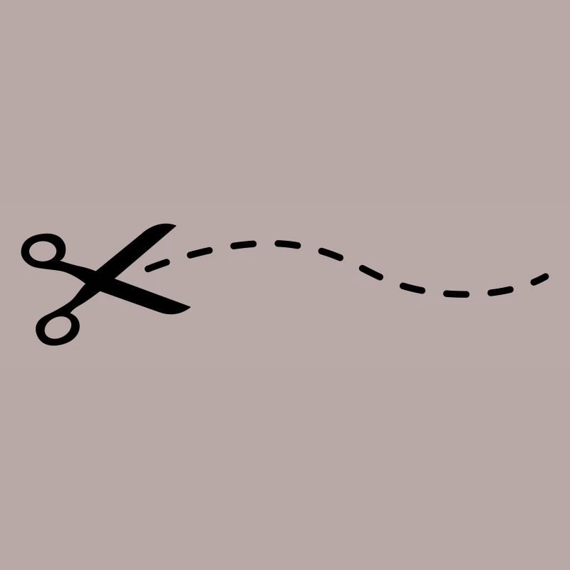 Cut out scissors
