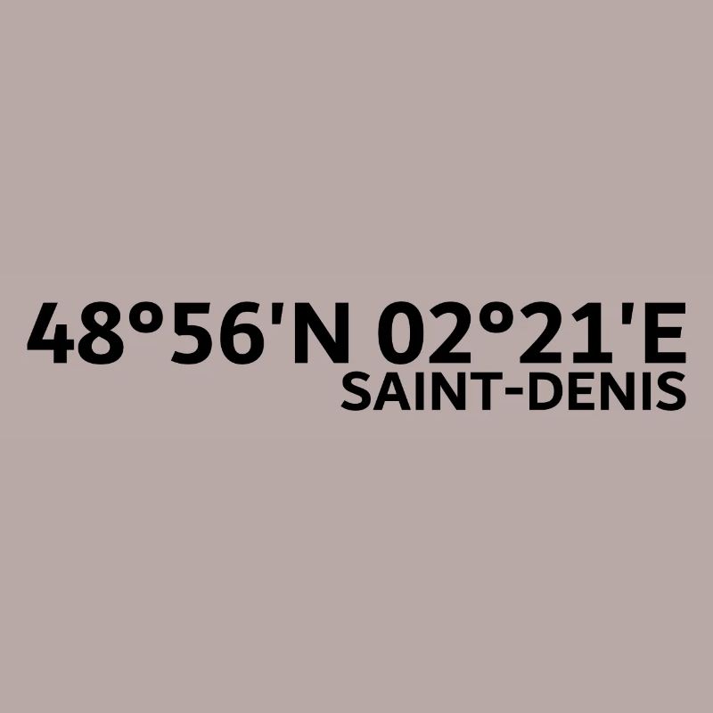 Saint-Denis coordinates