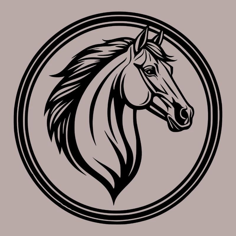 Pferdekopf Emblem