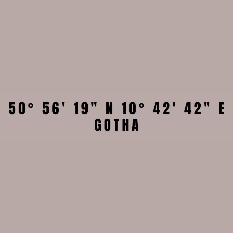 Gotha, Thuringia Coordinates