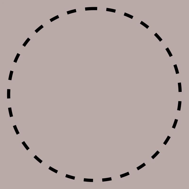 Dashed circle