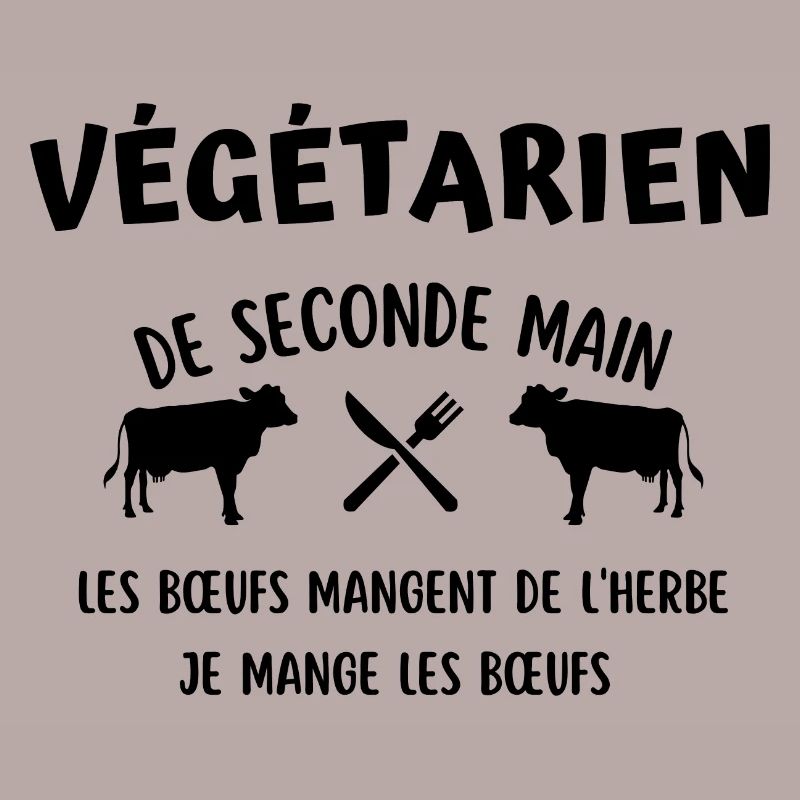 végétarien de seconde main