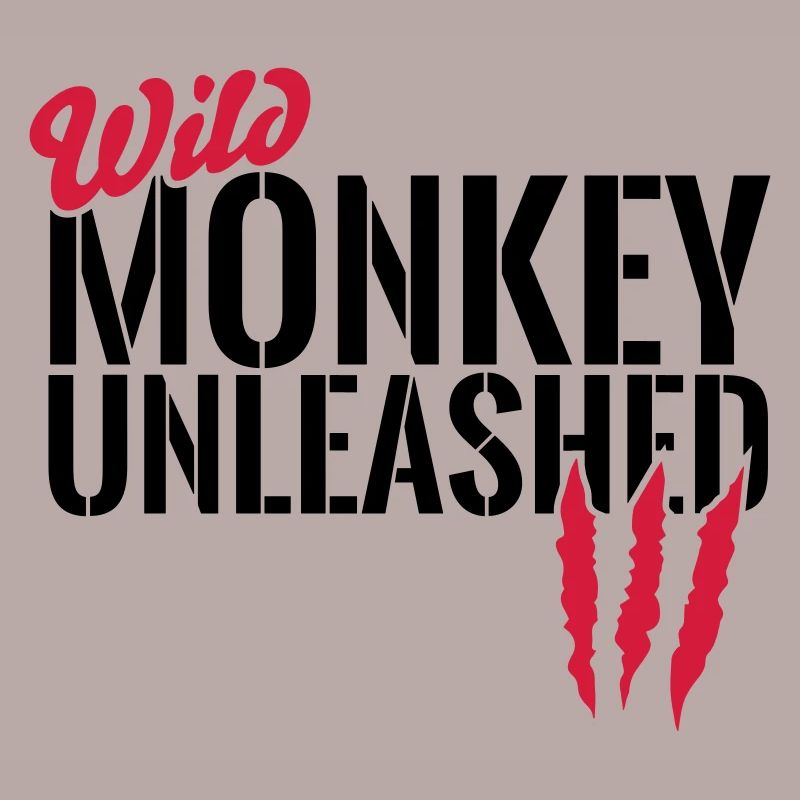 Wild monkey unleashed
