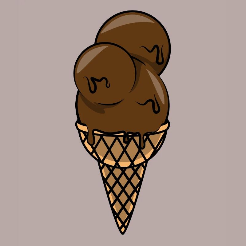 Eis Eisbecher Eistüte Eiscreme Sommer Süß Geschenk