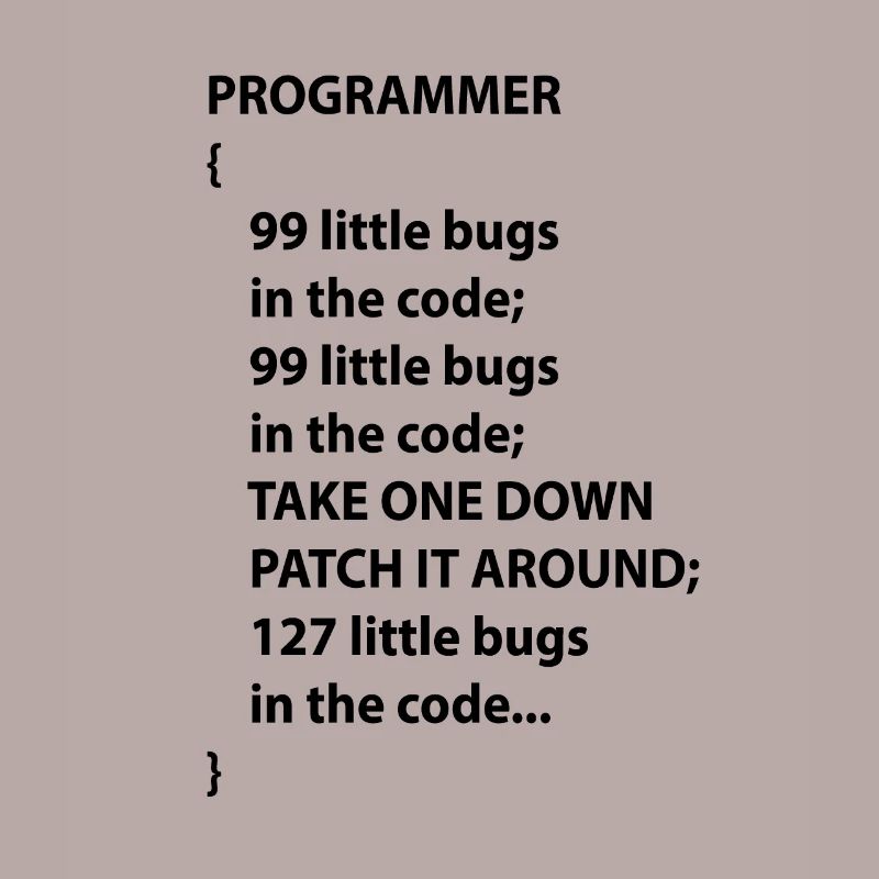 Code Programmer Nerd Bug Developer Gift