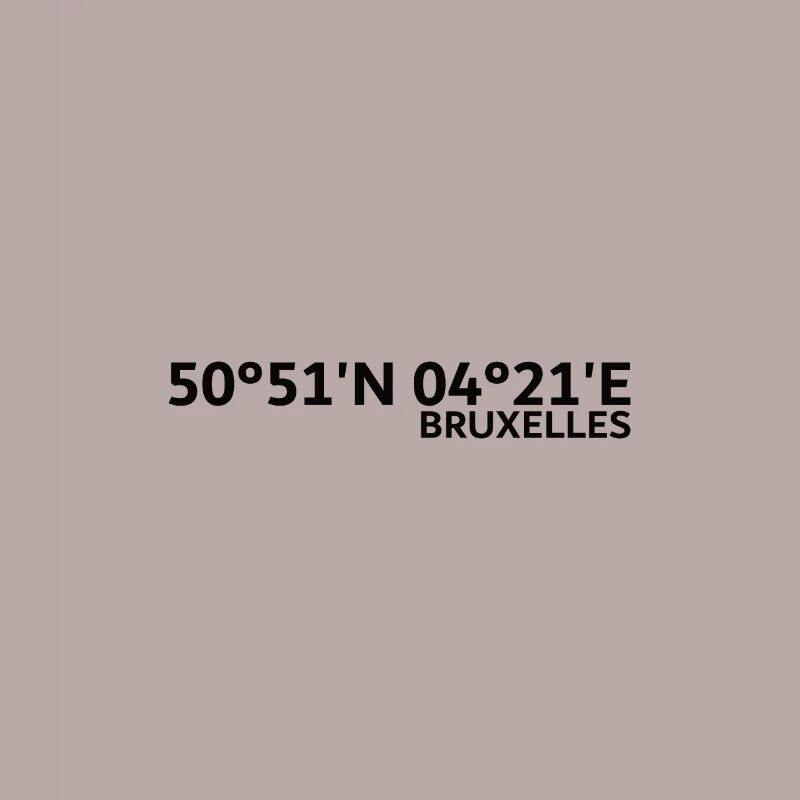 Brussels coordinates