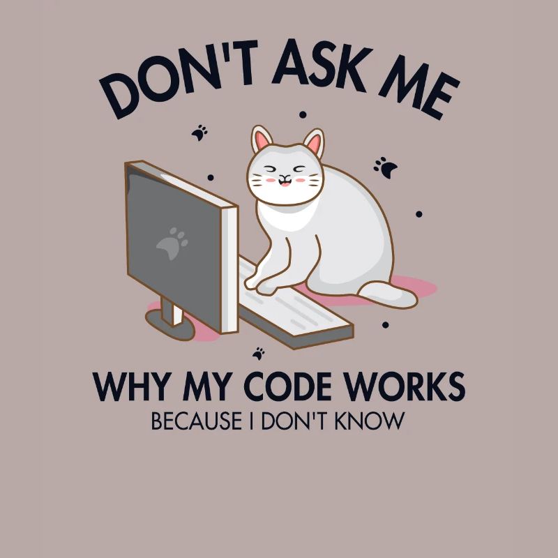 Don't ask me why my Code Works Developer Coder