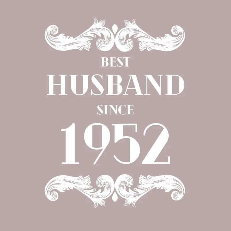 Bester Ehemann seit 1952 Hochzeitstag
