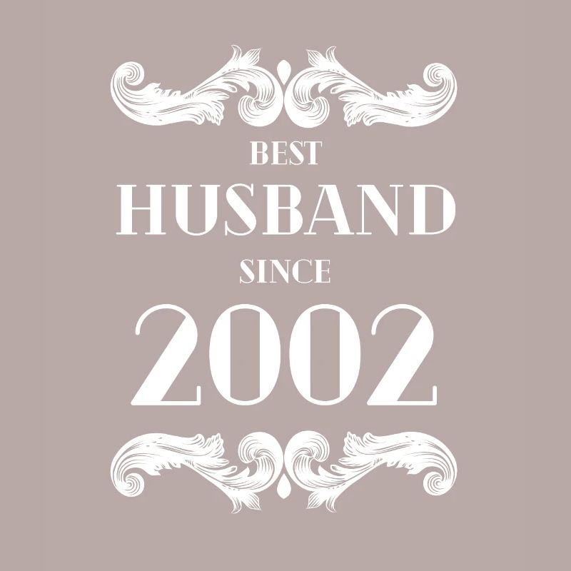 Bester Ehemann seit 2002 Hochzeitstag
