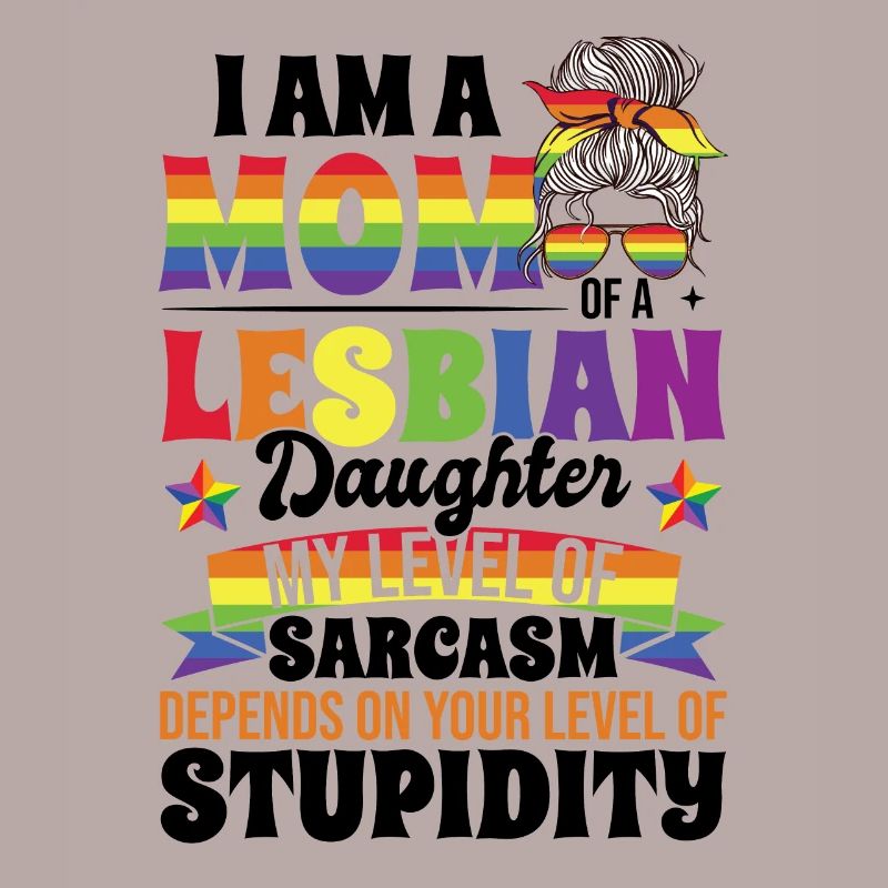 Mutter einer lesbischen Tochter Regenbogen LGBT Mutter