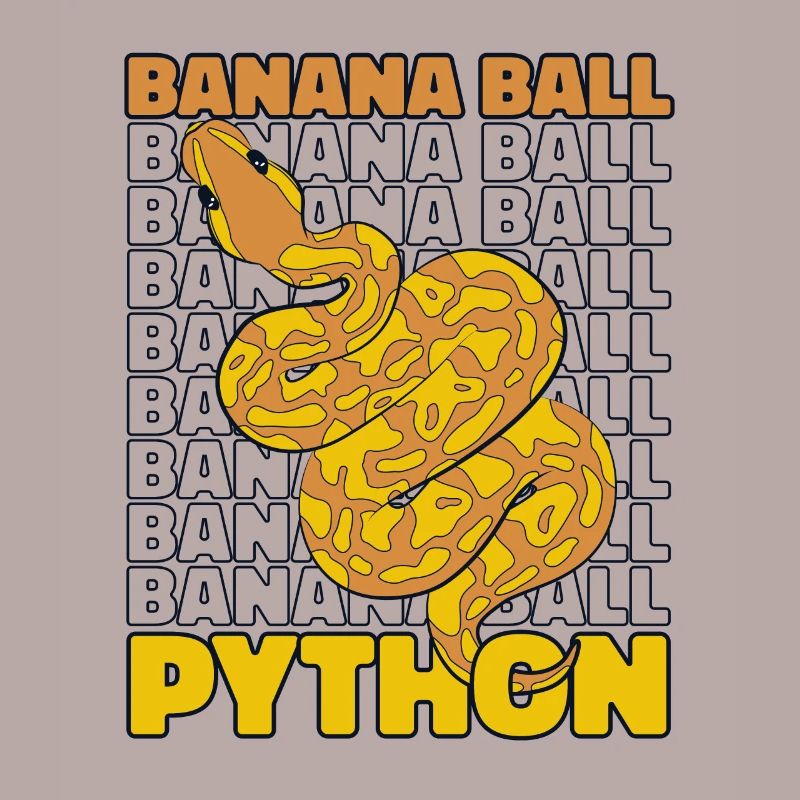 Boule de banane Python Serpent Python Boule de banane
