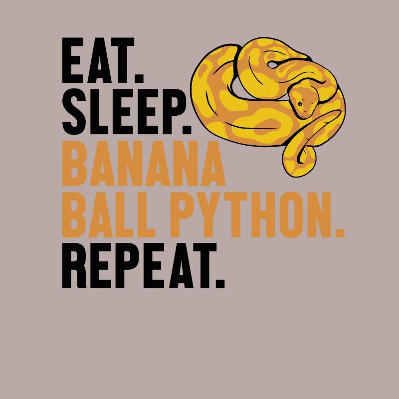 Manger dormir Boule de banane Python Répéter Boule de banane