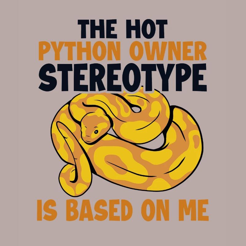 Stéréotype du propriétaire de Hot Python basé sur Me Banana