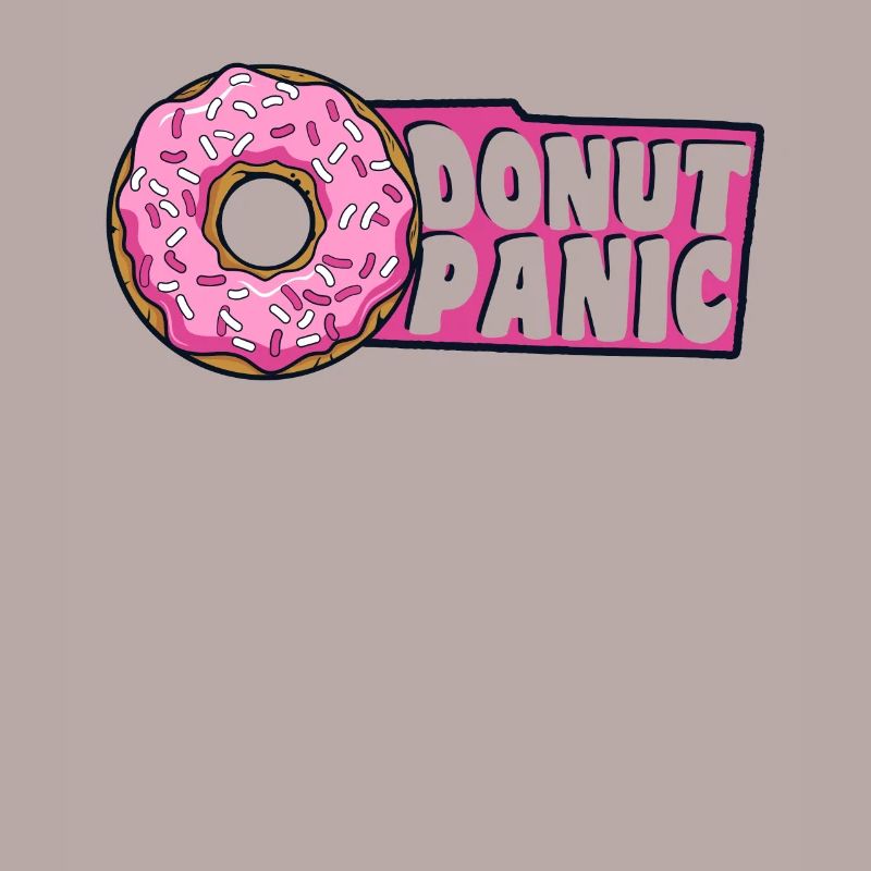 Donut Panic Doughnut Glazed Maker Lover Donut