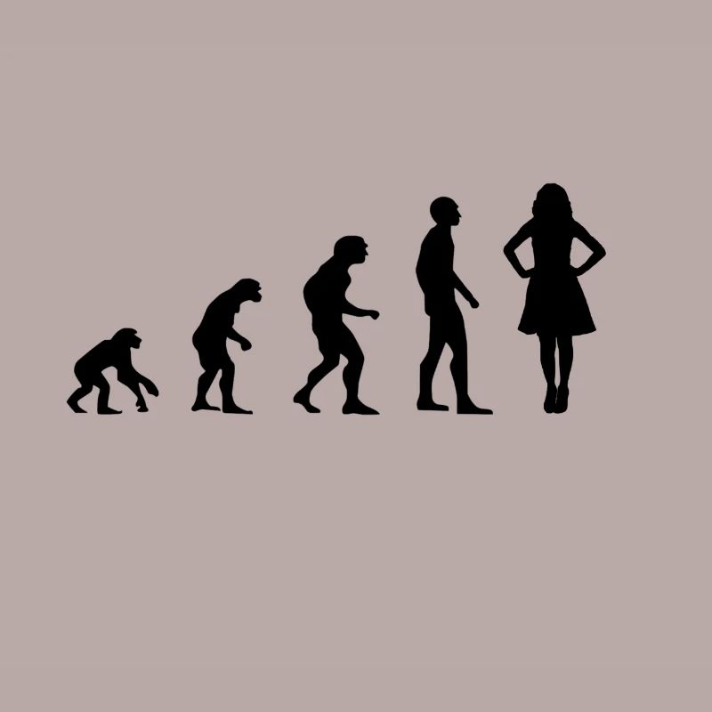 Evolution drag queen rainbow