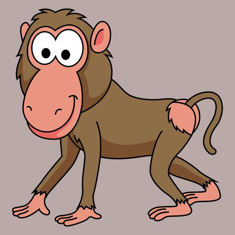 Monkey affe comic