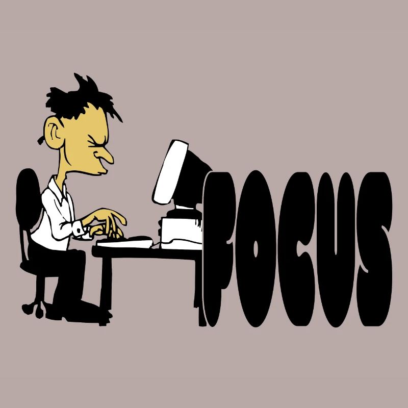 Office workaholic