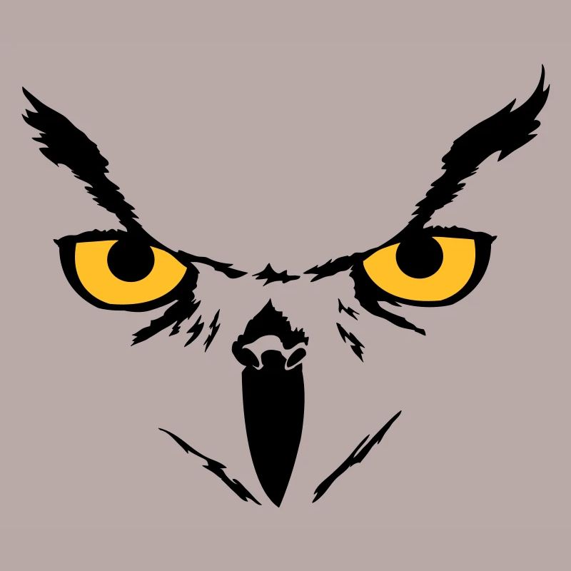 Owl face