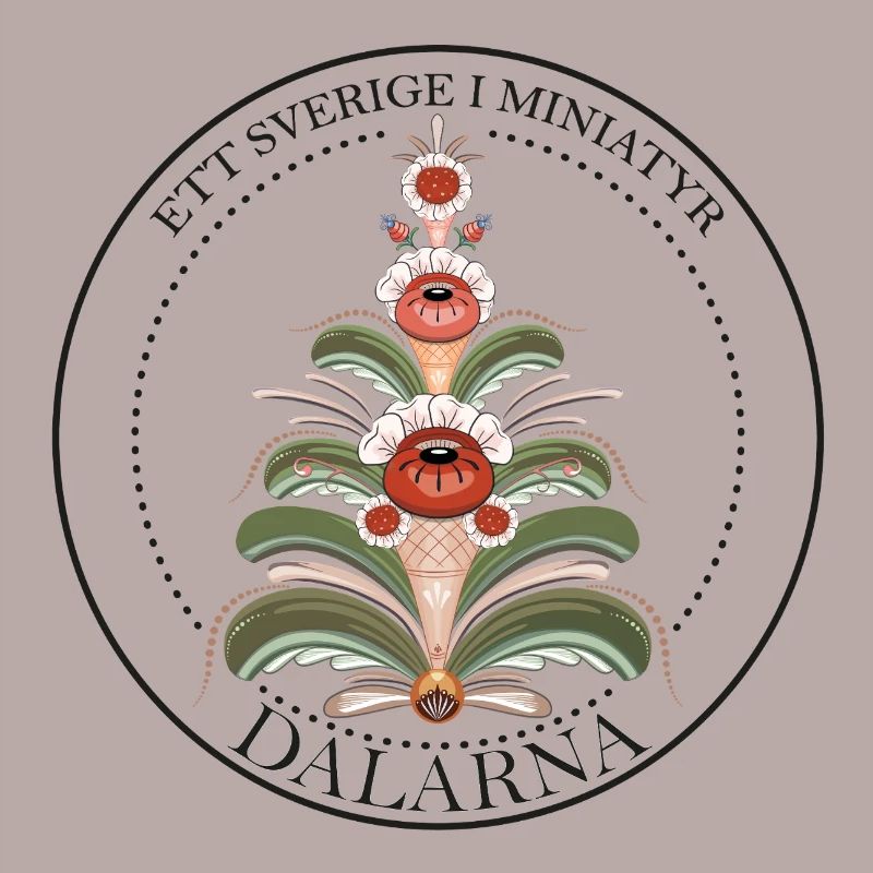 Dalisk kurbien dans les tons bruns