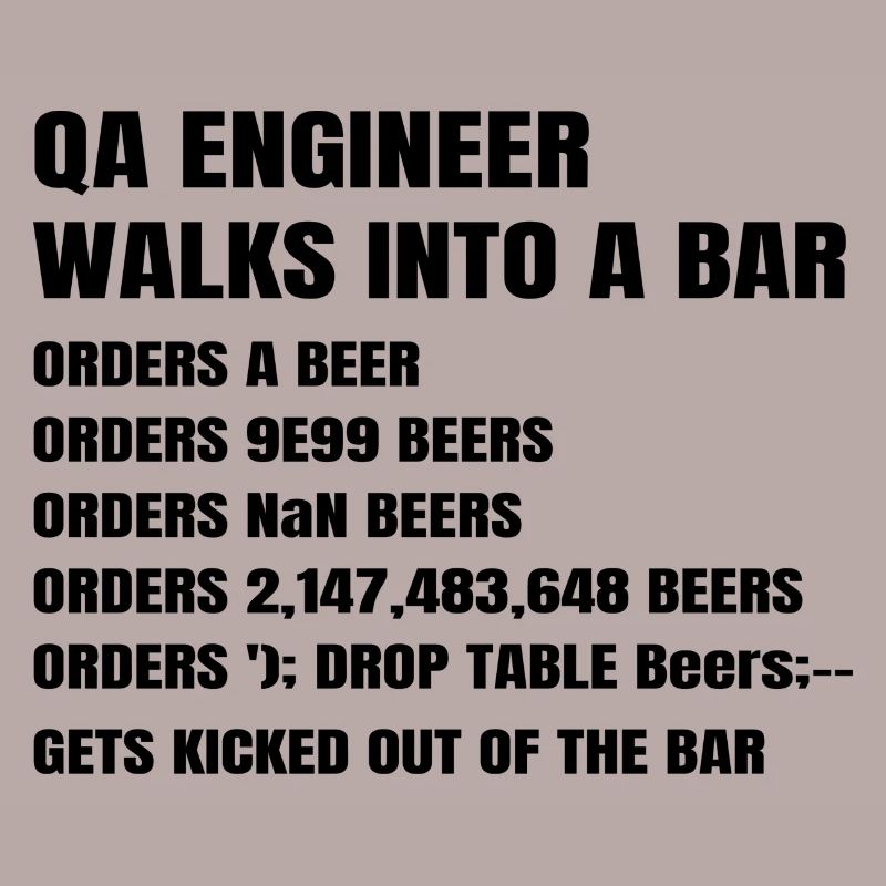 QA-Ingenieur geht in eine Bar-Debugging-Software ein