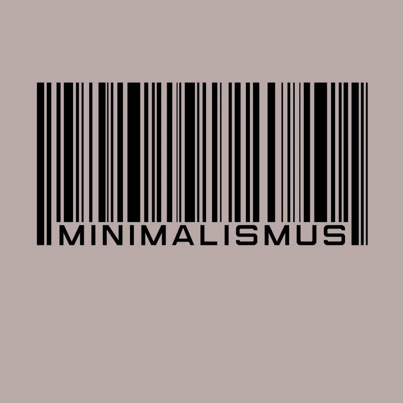 Minimalismus - Barcode - Strichcode