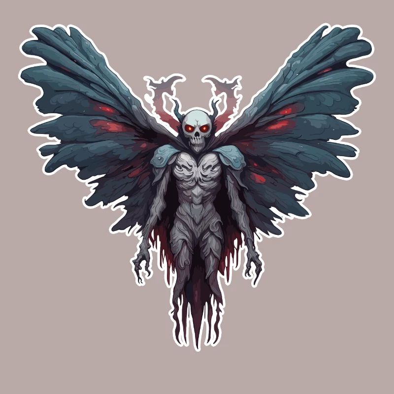 Mothman / Moth / Insect / Mythical Creature / Flutter