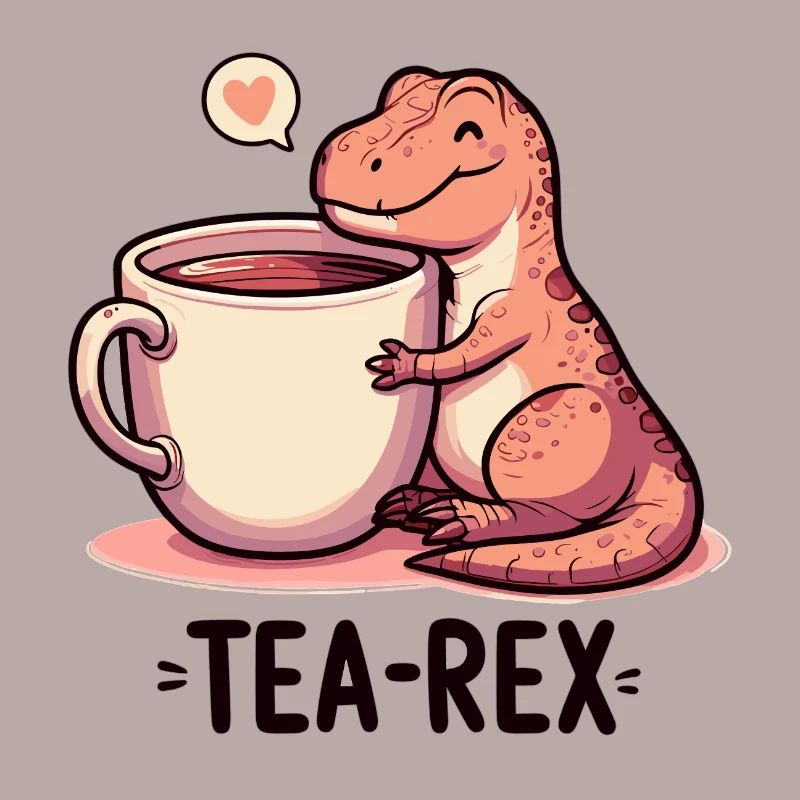 Tee Rex Tee-Rex Teetrinker Geschenk