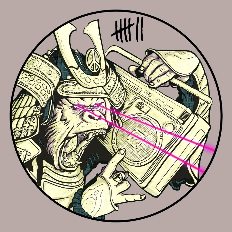7 Apparel - Gorilla Samurai