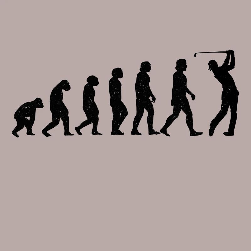 Golf Golfer Golf Course Golfers Evolution