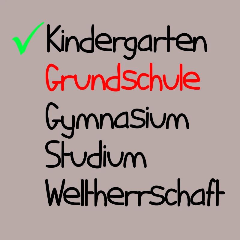Schooling Funny Future Plan ToDo Gift