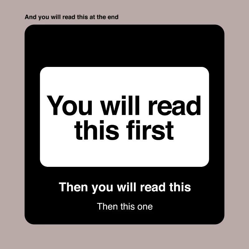 Read First Humor Mind brain perception thoughts