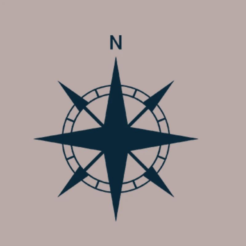 Compass Wind Rose Navigation Shipping