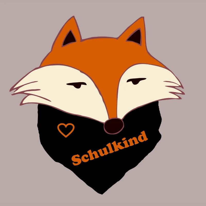 Fuchs Schulkind - Einschulung - Schule