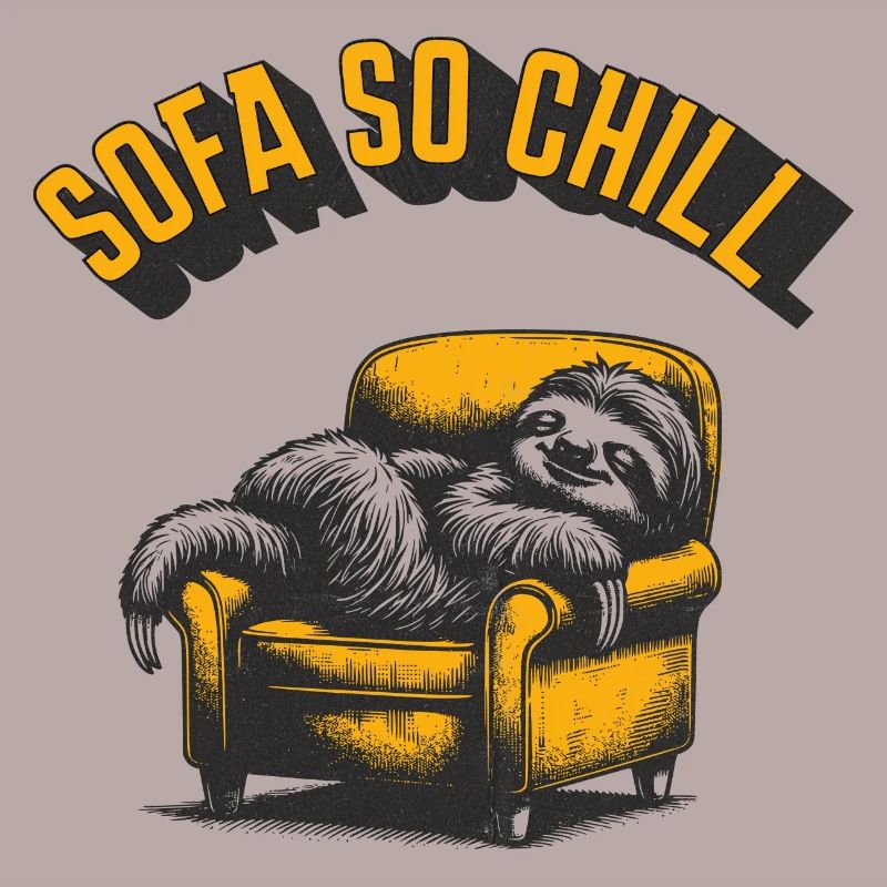 Sofa so Chill Sloth