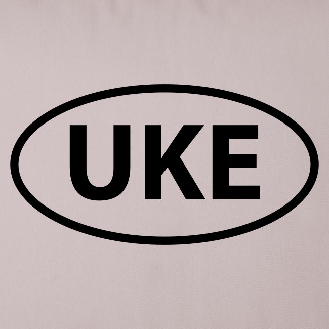 Schwarz UKE Lankennzeichen T-Shirts