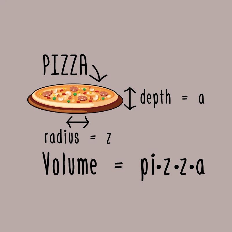 Mathematician Pizza | Math math gift idea