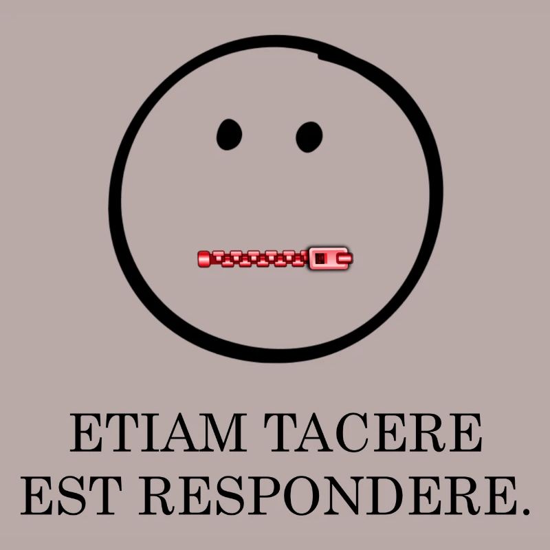 Silence is also a Latin answer