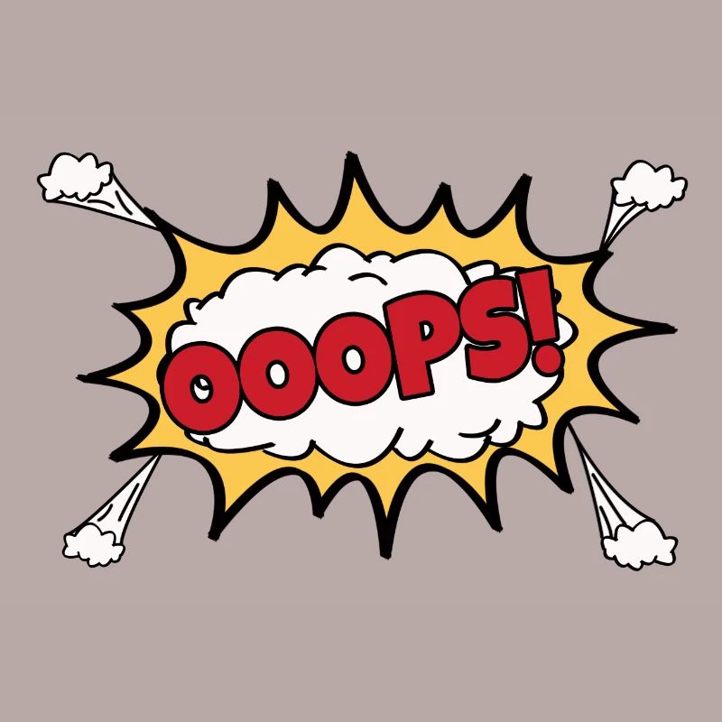 OOOPS Comic Graffiti