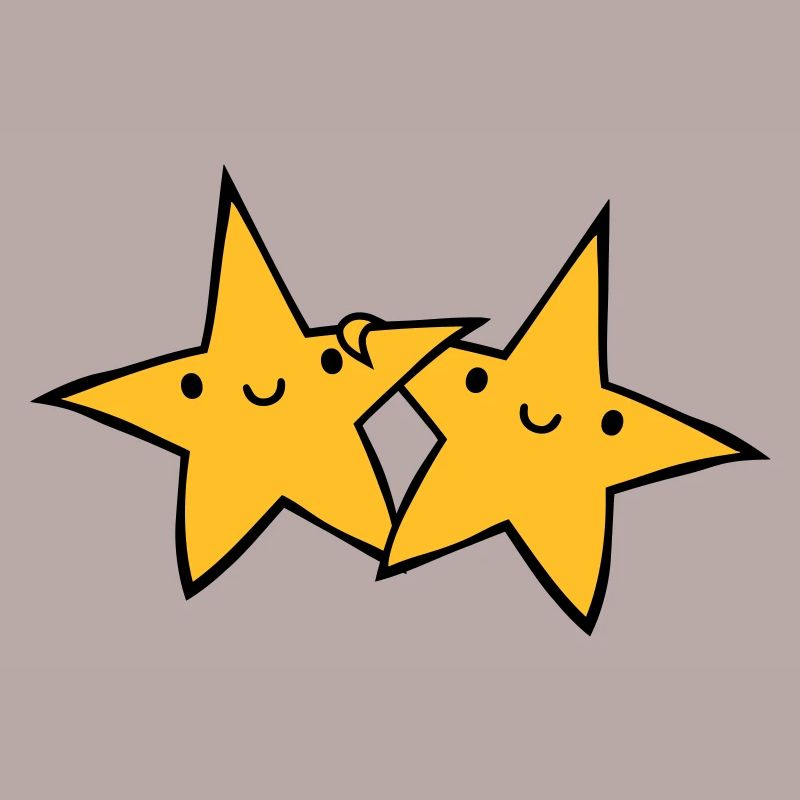 2 Sternchen Paar