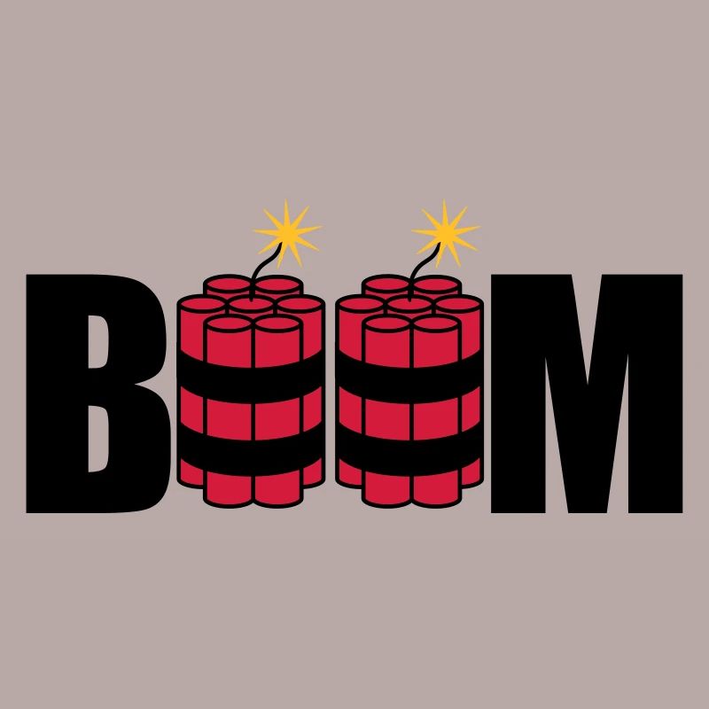 boom lit tnt dynamite explode explosion