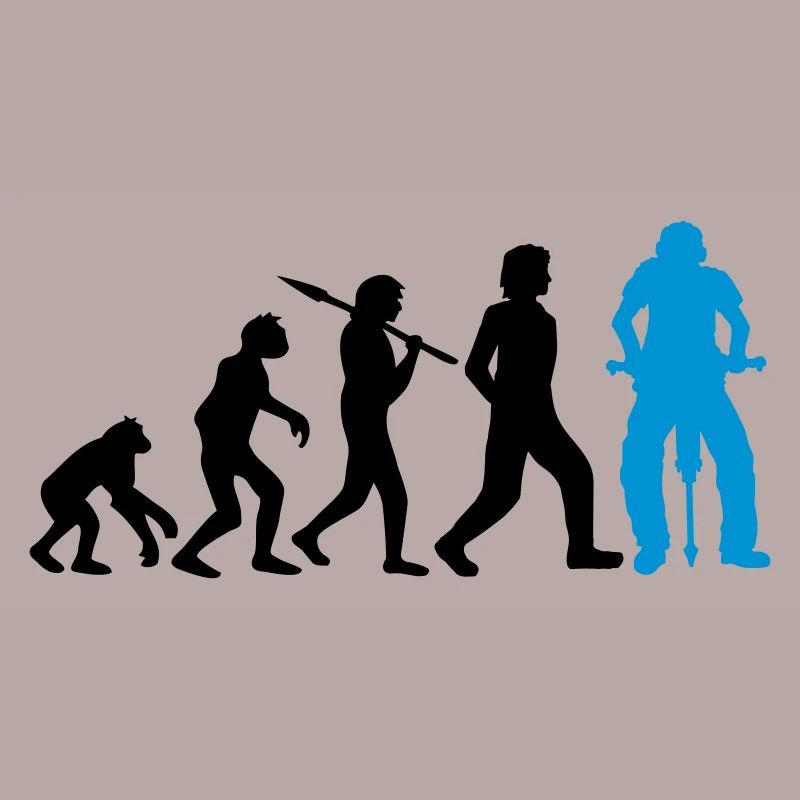 Logo Evolution Presslufthammer