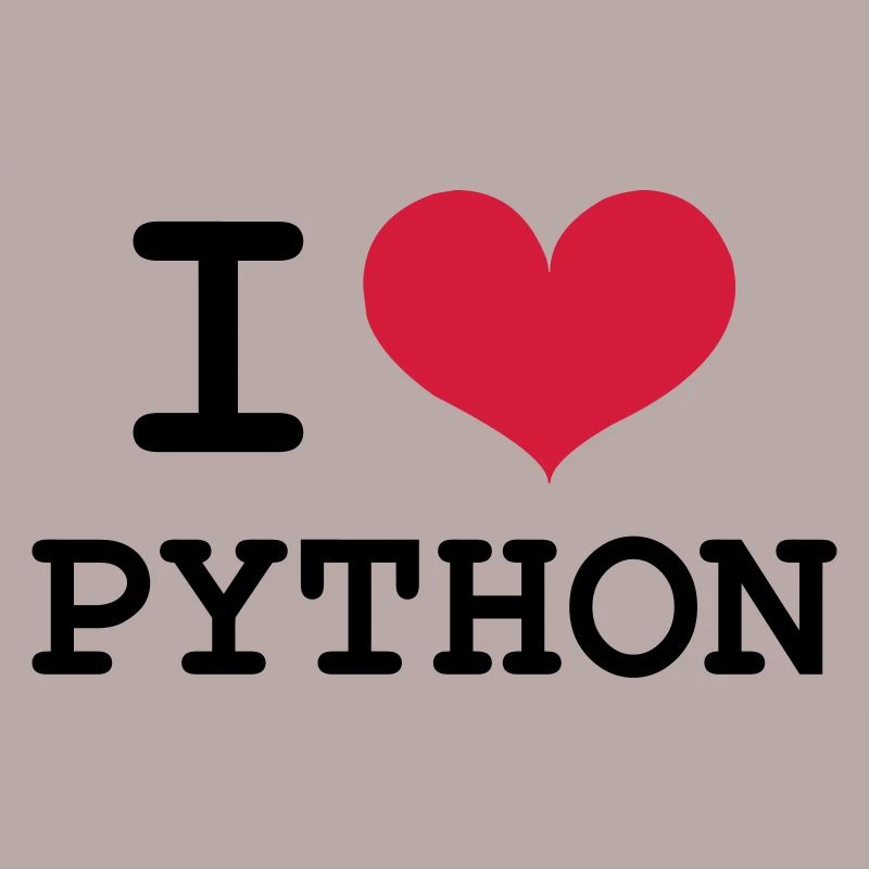 I Love Python [Developer / Geek]