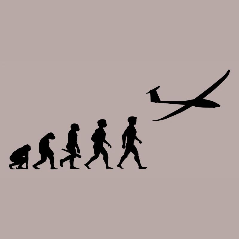 Evolution glider glider plane