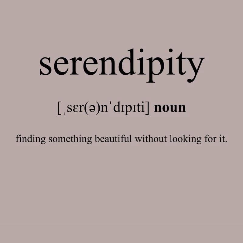 Serendipity (Entdeckung) Definition Dictionary