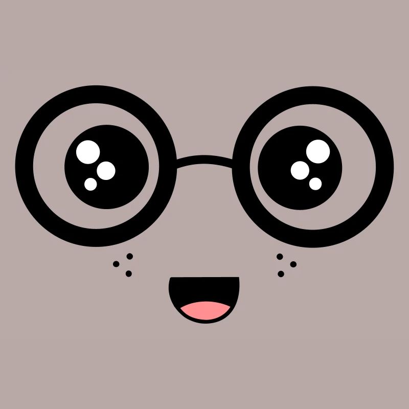 Visage nerdy
